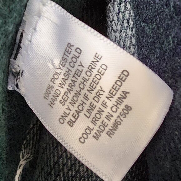 Blue and Green Dyed Gradient Linen 100% Polyester Scarf - Picture 2 of 14